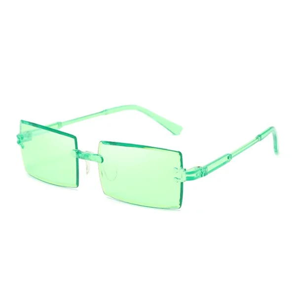 2023 New Candy Color square Sunglasses Jelly Color Fashion Over Size square Rimless Sunglasses Women Lentes De Sol Para Mujer - Image 6