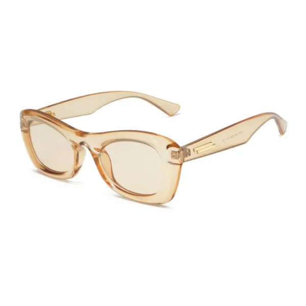 Trendy Cat Eye Sunglasses for Men and Women Rectangle Sung Gasses Retro Shades Classic Eyewear Custom Logo - Image 5
