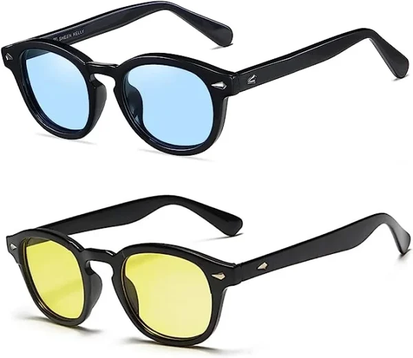 Small Vintage Round Frame Sunglasses Women Men Shades Custom logo Sunglasses Retro Lentes De Sol Hombre