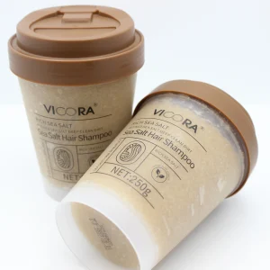 VICORA New Style Natural Anti Dandruff Deep Cleansing of Scalp Clean Refreshing Sea Salt Shampoo