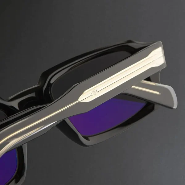 LMA 2411 Luxury Champagne Brand Custom Shades Vintage High Quality Women Men Polarized Lens Thick Square Acetate Sunglasses 2025 - Image 2