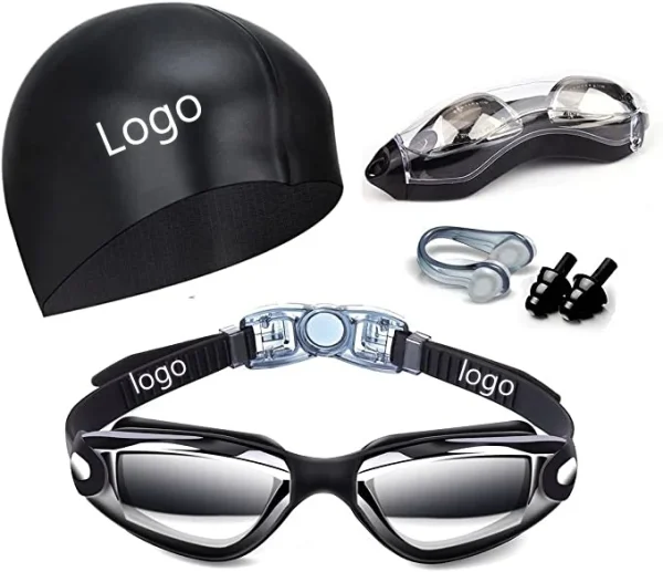 Unisex  Anti Fog High Quality Racing Water Sport Equipment Adult No Leaking With Case Adjustable Mirrored Swimming Goggles
