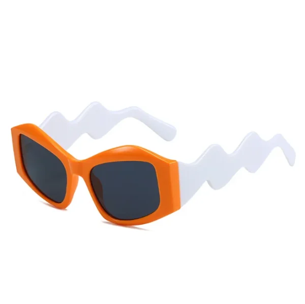 Men and Women Outdoor Vacation Sunglasses Fashion Irregular Frame Sun Glasses Beach Party Decoration Eyewear - Image 2