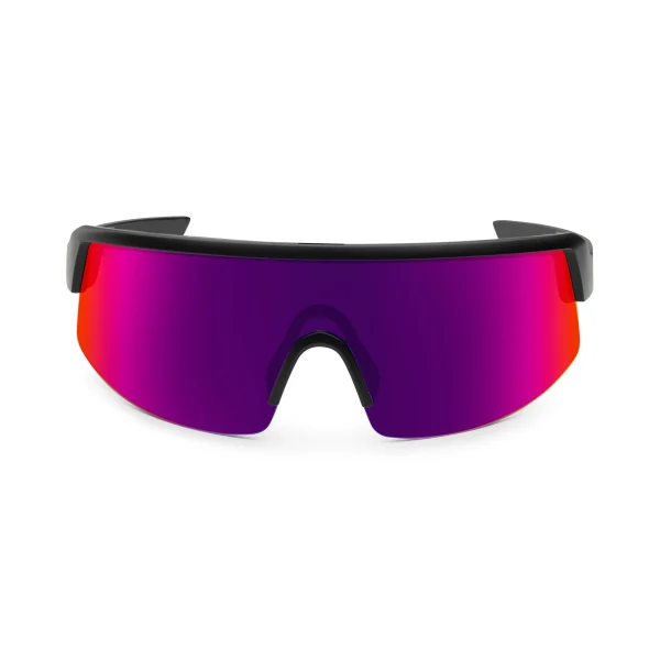 LMA Popular Brand ANSI Z87+ Custom Shades Pink Purple Mirror Unisex Square Eyewear Oversized One Pieces UV400 Safety Sunglasses - Image 3
