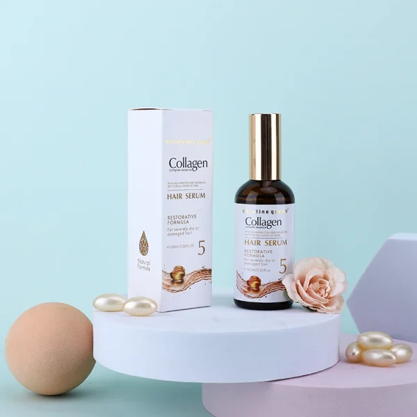 Wholesale Private Label Professional Salon 750ml Collagen Anti-dandruff Shampoo Hair Repairing Shampoo and Conditioner Set - Image 5