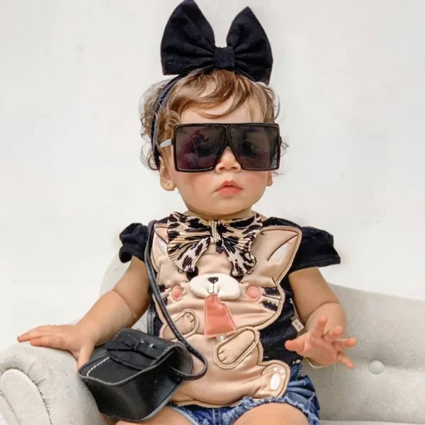 Lmamba  Fashion Oversized Square Kids Sunglasses Trendy Boys Sunglasses Custom Kids Sunglasses 2022