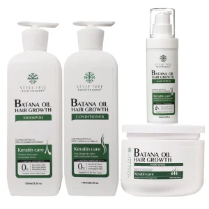 Private Label Batana Oil Shampoo and Conditioner Set Deep Repair Hair Treatment for Hair Loss