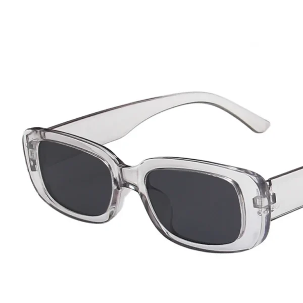 Small Rectangle Sun Glasses Retro Driving Eyeglasses Vintage Narrow Frame Square Sunglasses Unisex Frame Eyewear - Image 3