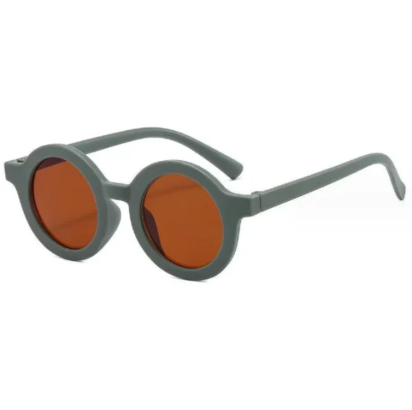Good Price Retro Round Unisex Vintage Children Sunglasses 2024 Unisex Kids Eyewear Custom Logo Lentes Nios - Image 6