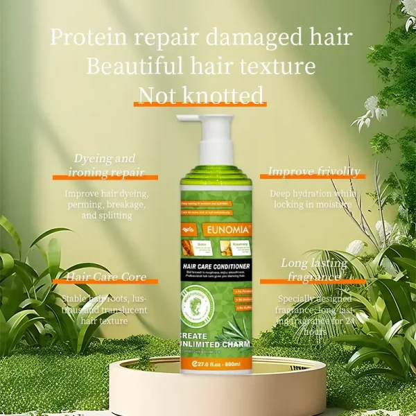 EUNOMIA Brand Infinite Smooth Botox Hair Care Set Biotin Keratin Shampoo and Conditioner Rosemary for Hair Straight - Image 4