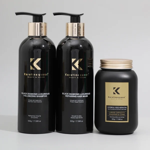 Sulfate-free Deep Moisture Silk Hydrolyzed Protein Shampoo and Hair Mask Set - Image 5