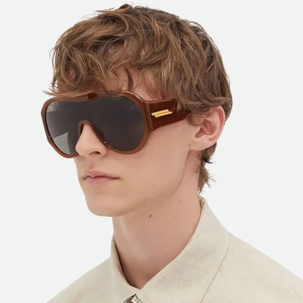 LMA Classic Oversize Square Tea Frame Luxury Custom Shades Polarized UV400 Designer Women Men High Quality Acetate Sunglasses - Image 5