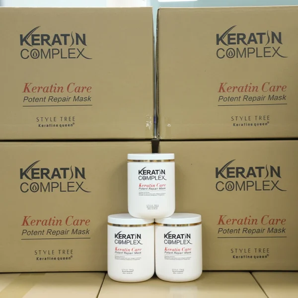Hot Sale Organic Keratin Complex Hair Mask Moisturizing Deep Repair Softening Treatment Cream for Curly Frizzy Hair Mask - Image 6