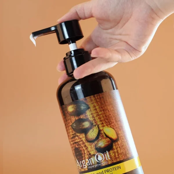 Wholesale Sulfate Free Protein Hair Care Set Nourishing Moroccan Argan Oil Shampoo and Conditioner - Image 3