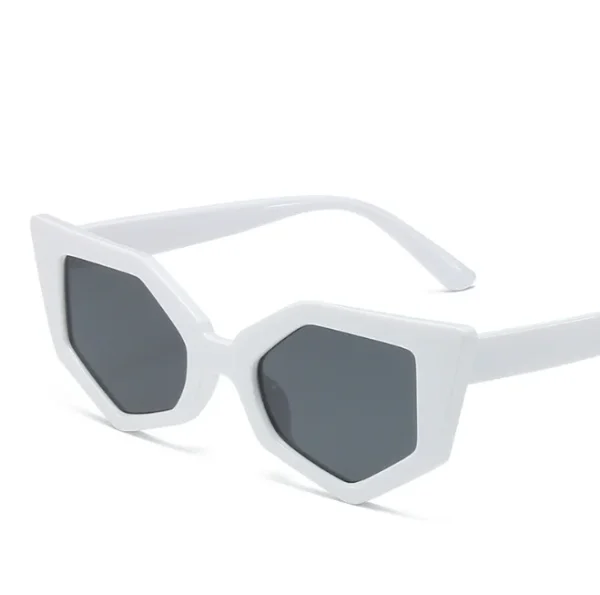 Retro Irregular Sunglasses Polygon Cat Eye Sun Glasses Women Shades UV400 Protection Custom Logo Eyewear - Image 6