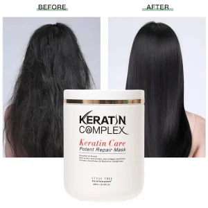 Hot Sale Organic Keratin Complex Hair Mask Moisturizing Deep Repair Softening Treatment Cream for Curly Frizzy Hair Mask