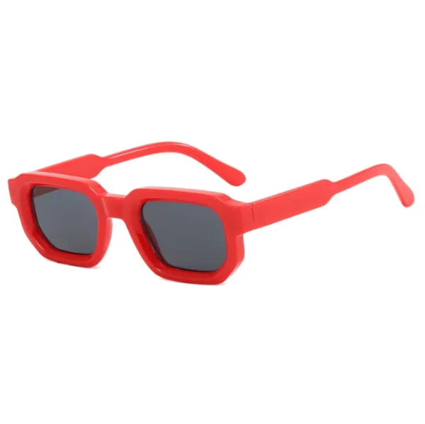 2024 Custom Logo Sun Glasses for Women Thick Frame Sunglasses Black Frames Glasses Square Shades for Men - Image 6