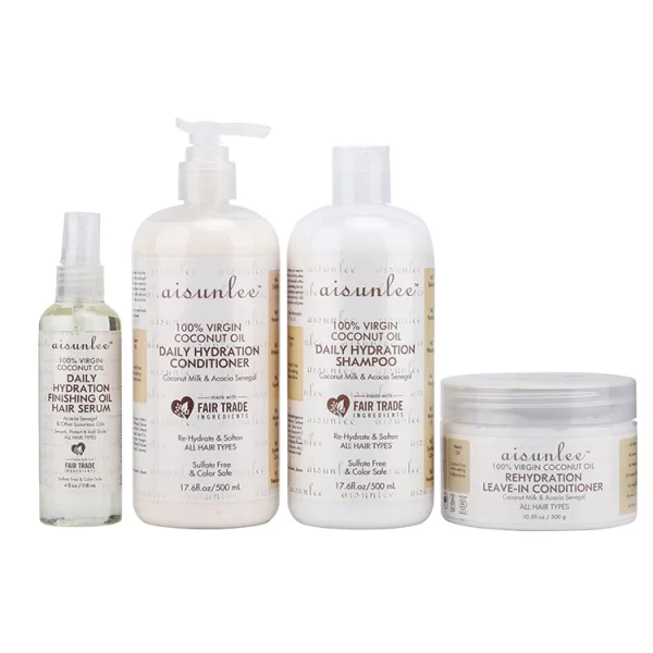 Wholesale Pure Organic Sulfate Free Hair Care Set Moisturizing Jamaican Black Castor Oil for Hair Grow Shampoo - Image 2
