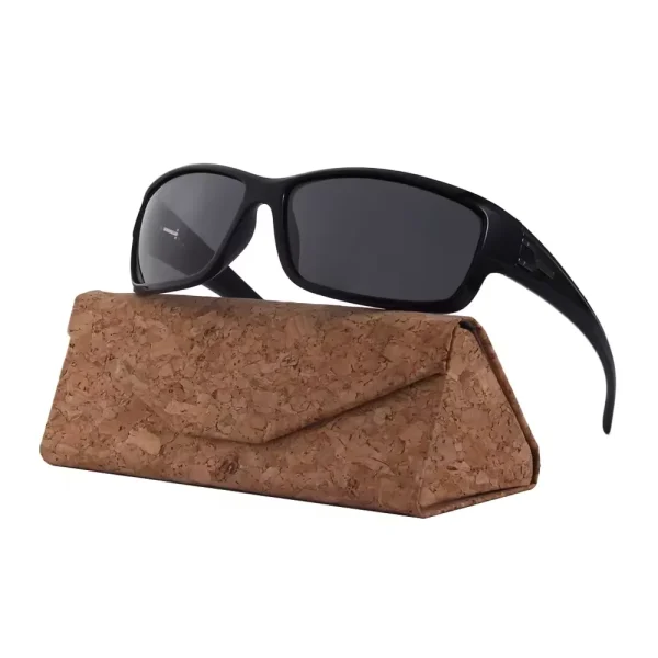 Polarized Driving Running Glasses Square Frame Cycling Sun Glasses Custom Logo Men's Sports Sunglasses - Image 2
