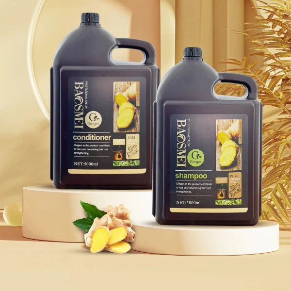 Professional Original 5L Argan Oil Shampoo and Conditioner Gallon Anti Dandruff Sulfate Free Deep Cleaning Hotel Shampoo - Image 2
