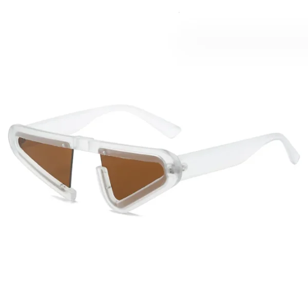 New Fashion Triangle Cat Eye Sunglasses Women Men Vintage Shades  Personality Sun Glasses Hip Hop Eyewear UV400 - Image 4