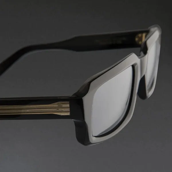 LMA 2411 Luxury Champagne Brand Custom Shades Vintage High Quality Women Men Polarized Lens Thick Square Acetate Sunglasses 2025 - Image 3