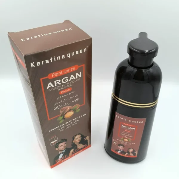 Factory Supply Organic Hair Dye Shampoo Cover Gray White Private Label Hair Dye - Image 4