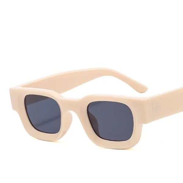 Retro Small Square Sun Glasses Men Custom Fancy Outdoor Beach Unisex Rectangle Sunglasses UV400 Trending Shades for Women - Image 6
