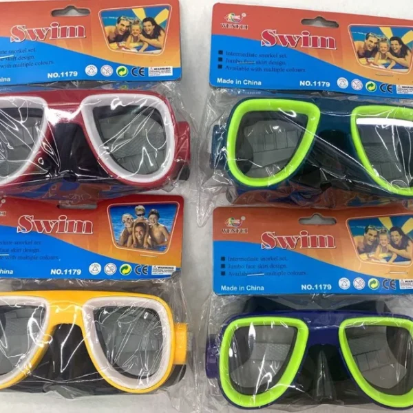 2025 China YIWU Wholesale Cheap Kid Children Adjustable Strap Dive Eyewear Swimming Eye protection Goggles  with English Packing - Image 5