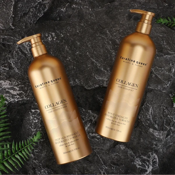 750ml Sulfate Free Deep Nourishment Restorative Formula Hair Shampoo and Conditioner for Salon Professional - Image 2