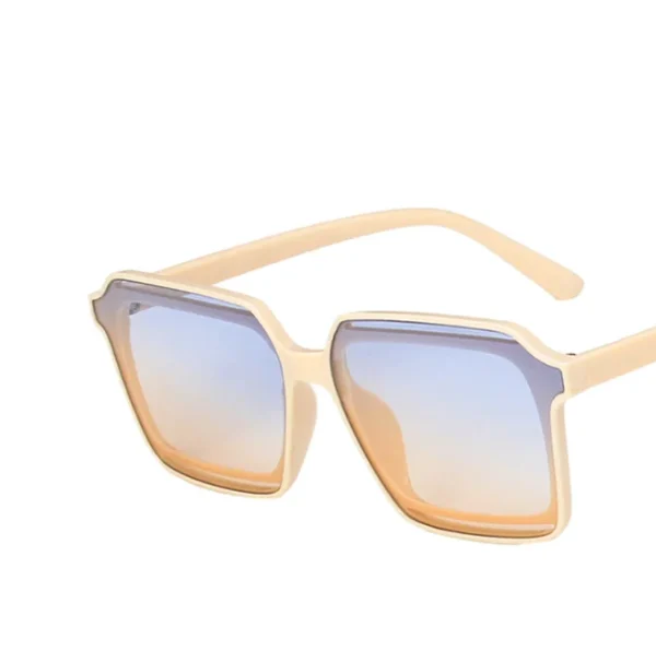 New Square Frame Sunglasses Anti-UV Travel Sun Glasses Large Woman Glasses UV400 Gradient Eyewear Oculos De Sol - Image 4