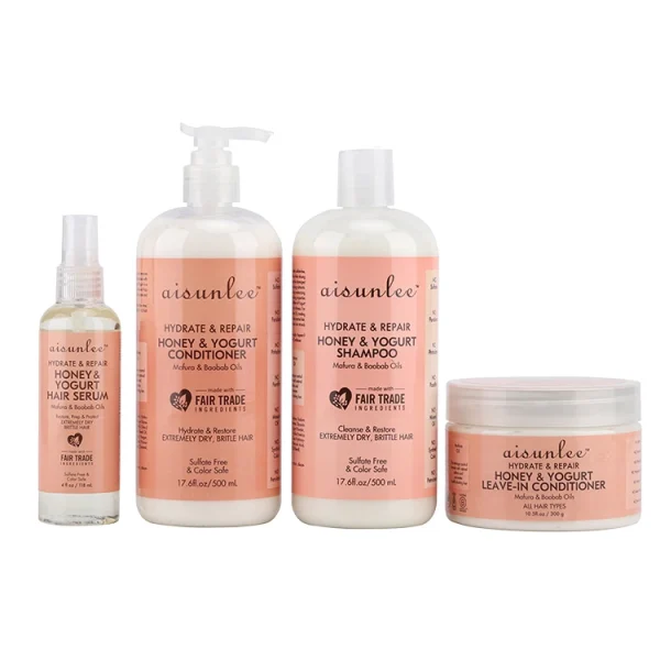 Wholesale Pure Organic Sulfate Free Hair Care Set Moisturizing Jamaican Black Castor Oil for Hair Grow Shampoo - Image 4
