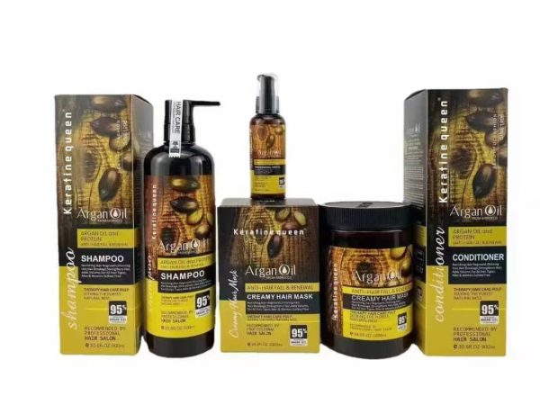 Wholesale Sulfate Free Protein Hair Care Set Nourishing Moroccan Argan Oil Shampoo and Conditioner - Image 6